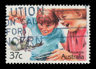 Australian post stamp