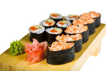 sushi isolated