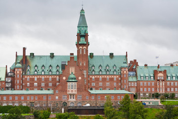 Obraz premium Danvikshem hospital in Stockholm, Sweden