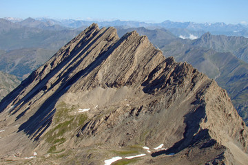 La crête de la Taillante, dans le Queyras