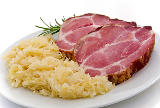 Kasseler mit Sauerkraut