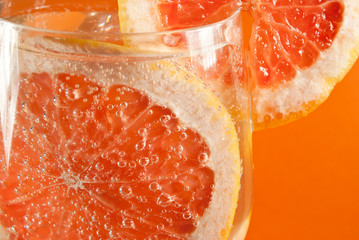 Fototapeta na wymiar Grapefruit fresh