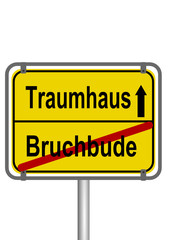 Traumhaus vs Bruchbude