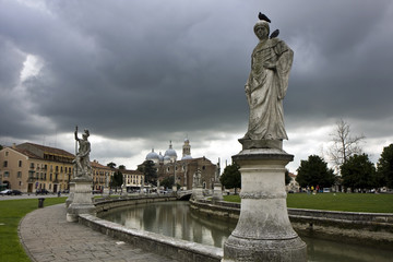 Statues in Padua