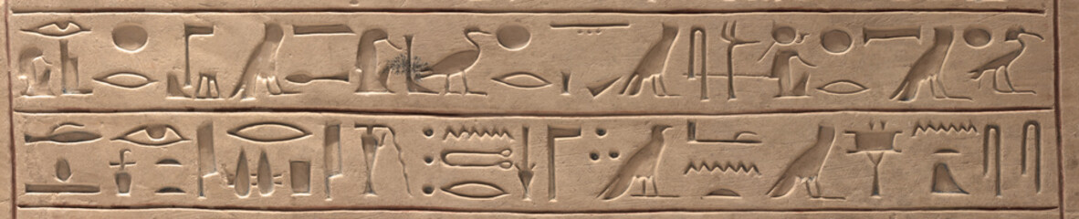 Egyptian hieroglyphics