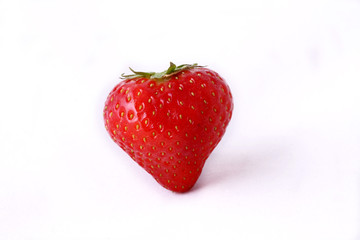 Fragola a forma di cuore