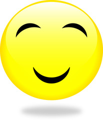 Collection of smiles. Vector illustration.