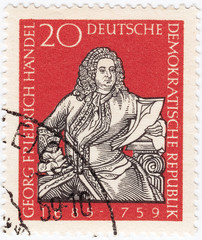 GDR (ex East Germany) shows Handel
