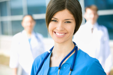 Young female doctor