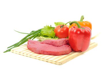 Beef and vegetables