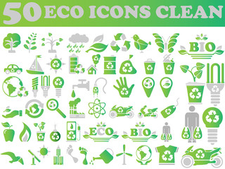 50 ICON PC CLEAN ECOLOGY
