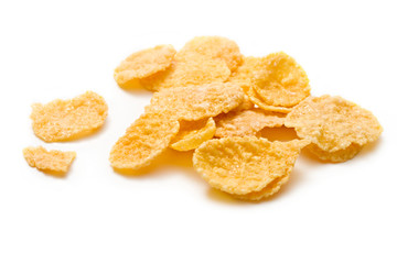 Cereal isolated on the white background
