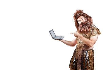 Caveman with a laptop (3).