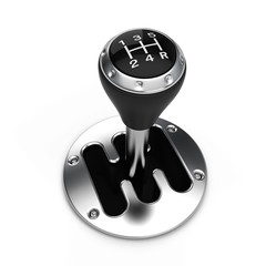Naklejka premium Gear stick