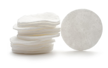 Cotton swabs isolated on white