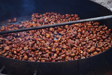 chestnuts fest during the autumn season