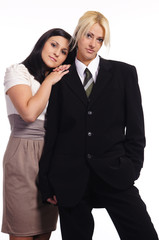 nice couple portrait