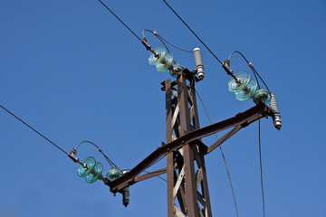 Torre electrica antigua