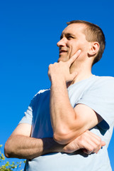 cute man portrait
