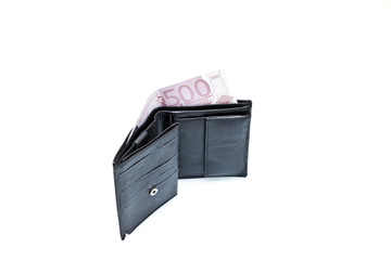 Portmonee mit 500 Euro