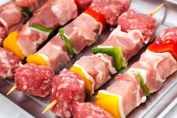 Mixed Meat Kebabs