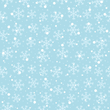 seamless snowflakes