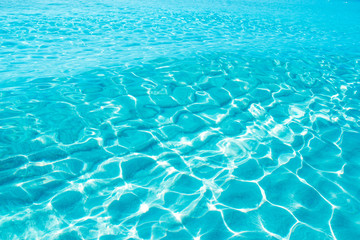blue turquoise ripple Formentera water