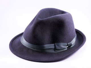 Hat on a white background with a tape