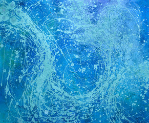 abstract painting detail