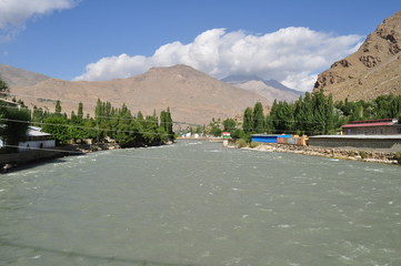 river in pamir