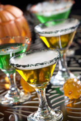 Halloween drinks - Witch Blood Martini