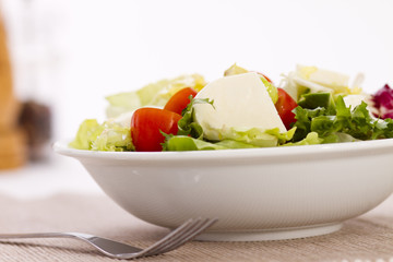 fresh salad tomato mozzarella