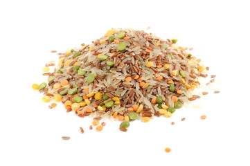 Grain Mix (Red Rice, Parboiled Rice, Split Peas, Lentils)