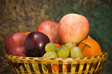 Un cesto di frutta