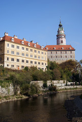 Fototapeta na wymiar Schloss Český Krumlov