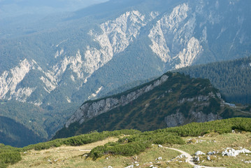 Fototapeta na wymiar Mountain Landscape with Trail