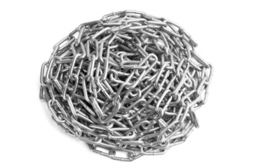 chain, folded in a heap