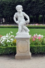 Obraz premium Figur im Schloßpark Friedrichsfelde