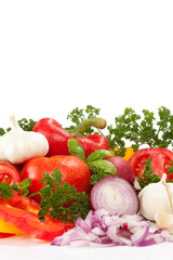 different vegetables