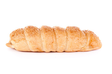 roll pastry with sesame