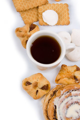 Cup of tea and biscuits