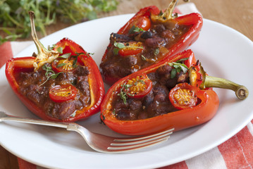 Chilli con carne peppers