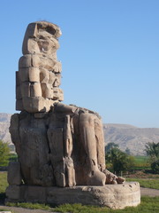 Memnon colossi Valley of the Kings