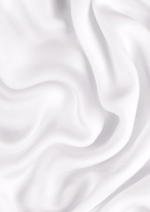 Smooth elegant white silk can use as fine background