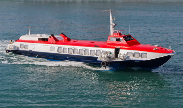 Hydrofoil Passenger Ship