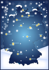 Deutschland im Winter