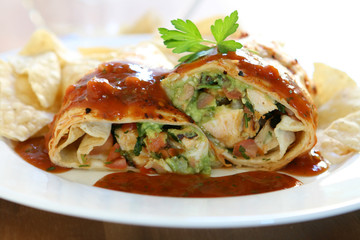 Chicken Burrito