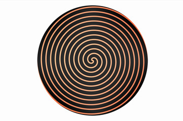 Fototapeta premium Hypnotic spiral