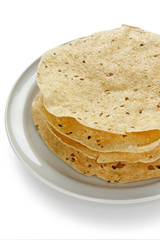papad , indian traditional food