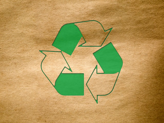 Recycle Old brown paper texture